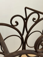Vintage French Scroll Wine Display