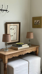 Set of Two Vintage Boudoir Lamps