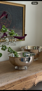 Vintage Silverplate Revere Bowl 5’