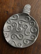 Cast Metal Swirl Trivet