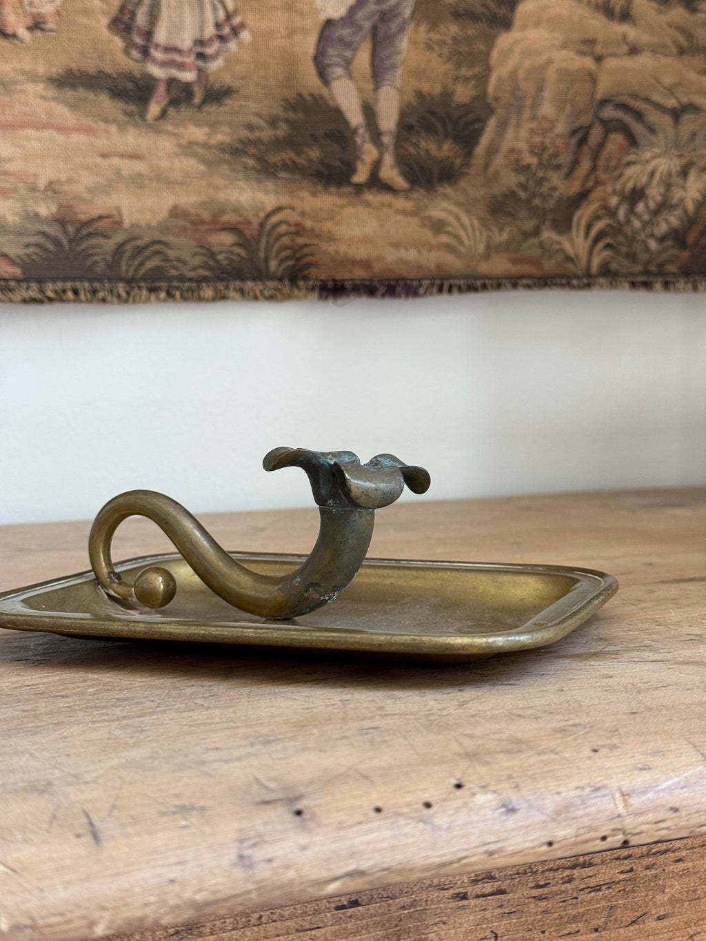 Vintage French Brass Trinket Dish