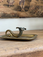 Vintage French Brass Trinket Dish