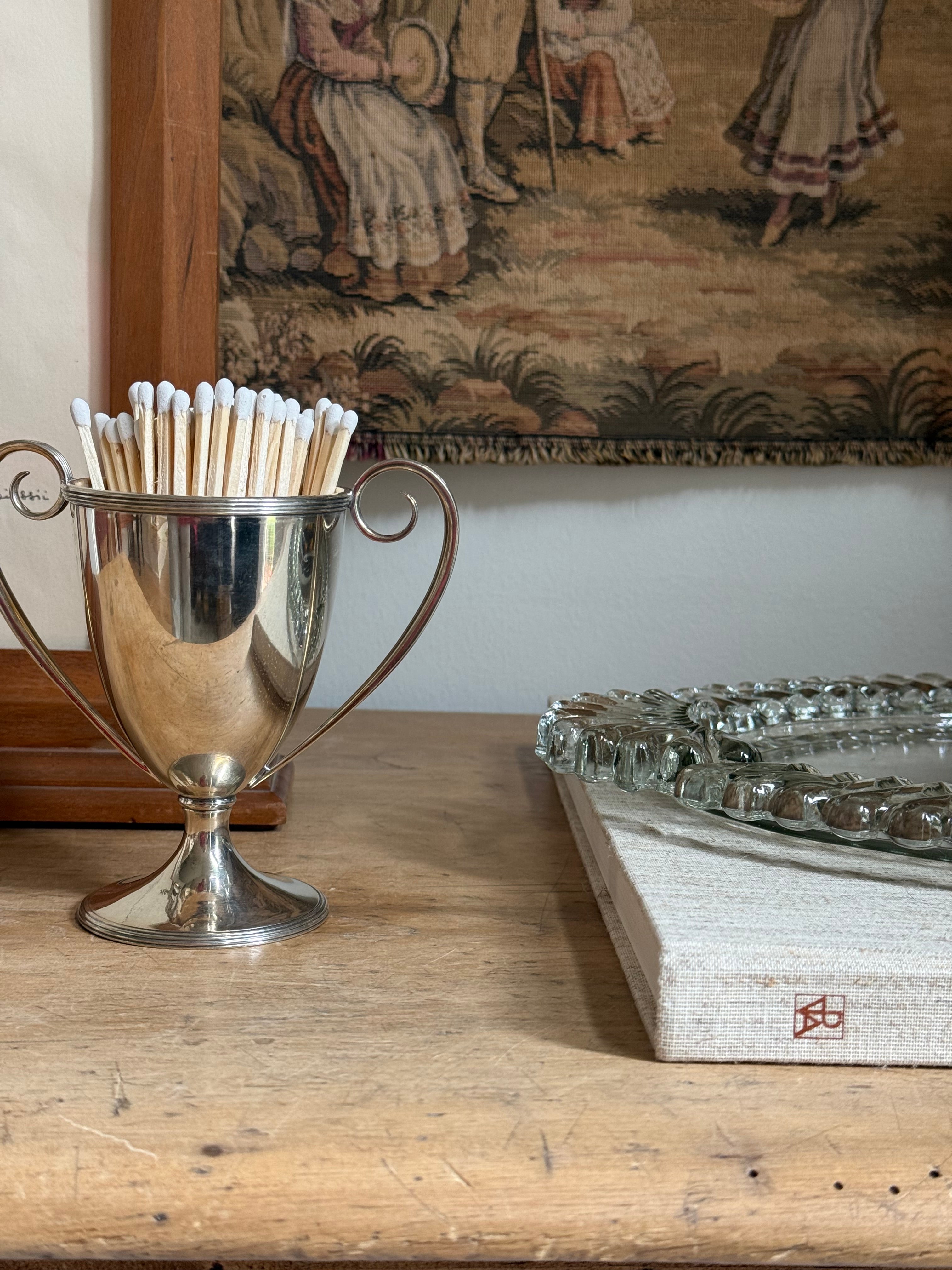 Vintage Silver Plate Trophy Cup