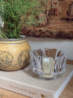Vintage  Handmade Stoneware Lidded Jar