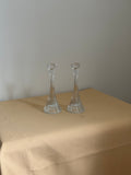 Leaded Crystal Candlesticks (Set of 2)