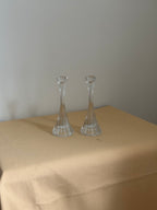 Leaded Crystal Candlesticks (Set of 2)