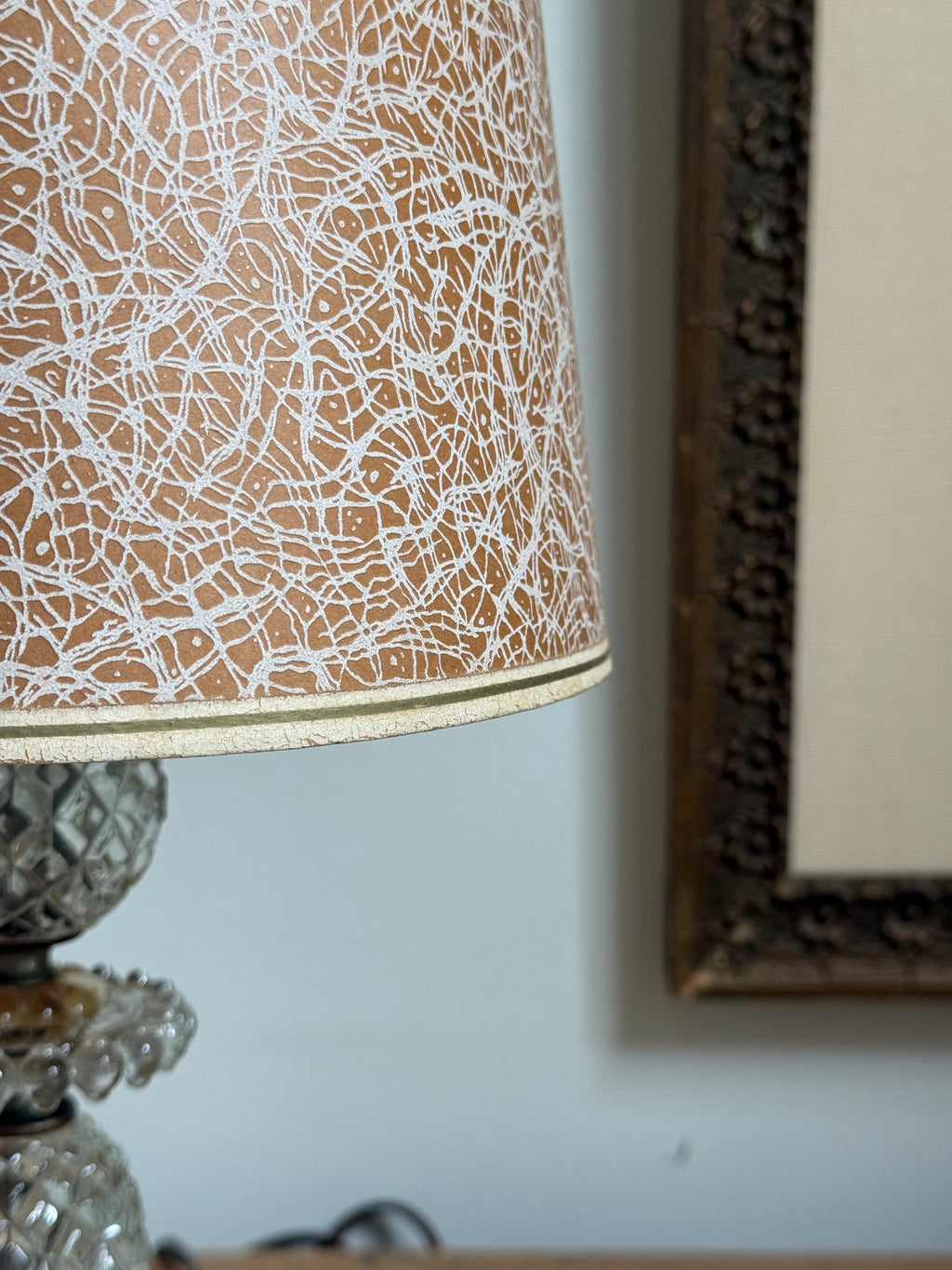 Set of Two Vintage Boudoir Lamps