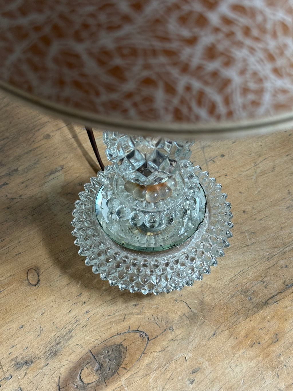 Set of Two Vintage Boudoir Lamps