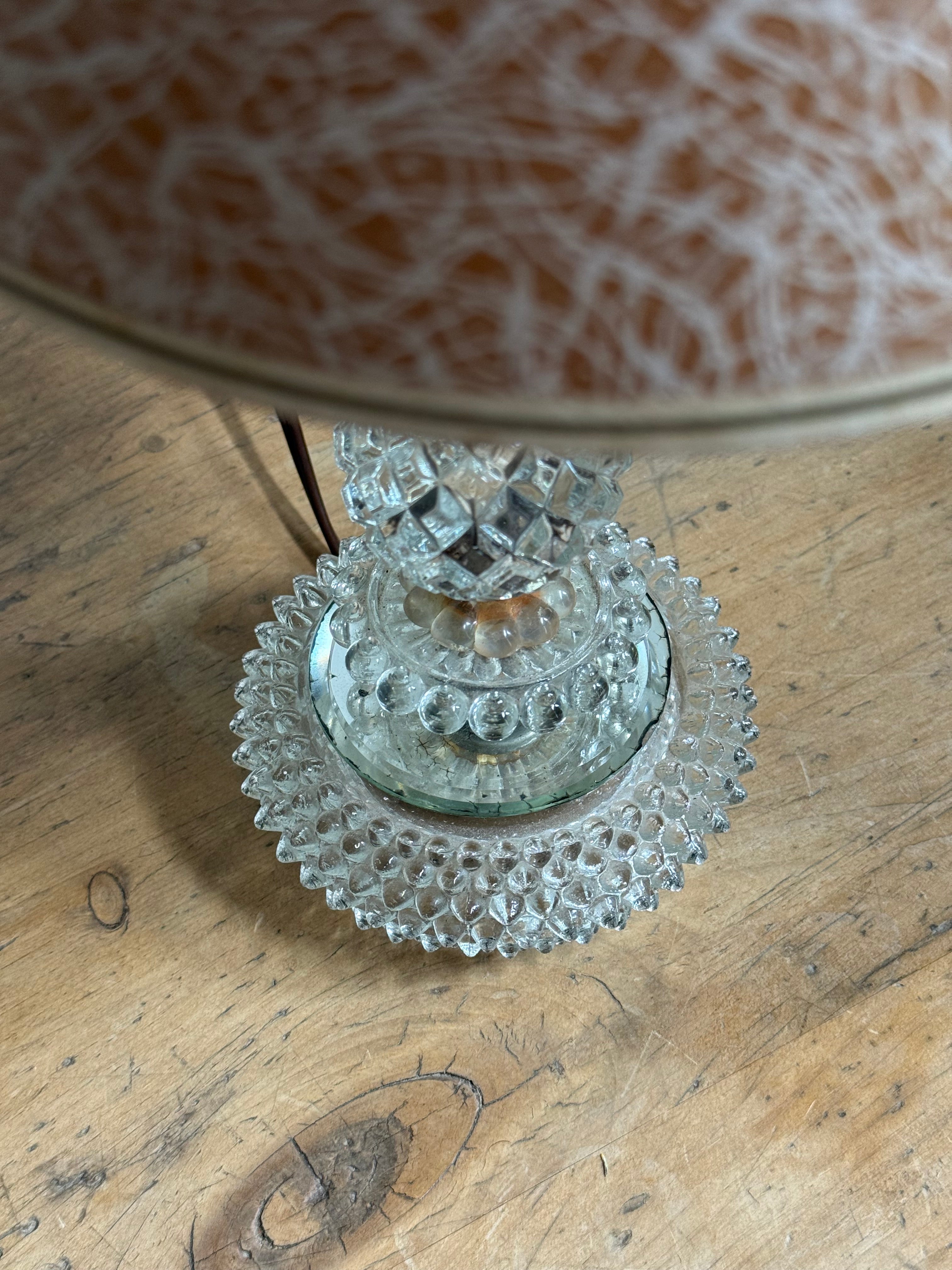 Set of Two Vintage Boudoir Lamps