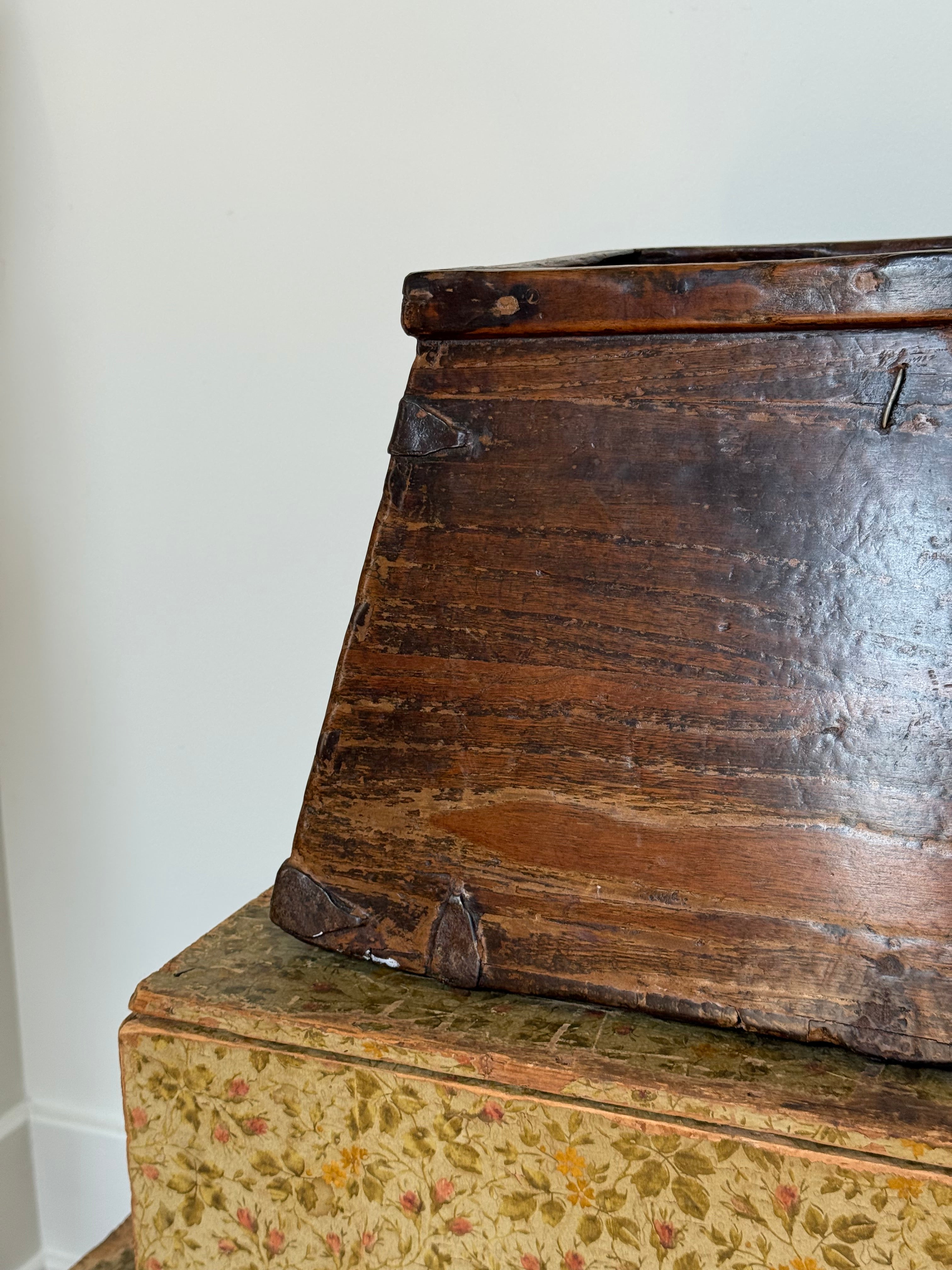 Antique Chinese Rice Bucket