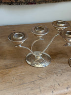 Pair of Mid Century BM Silver Co. Candelabras