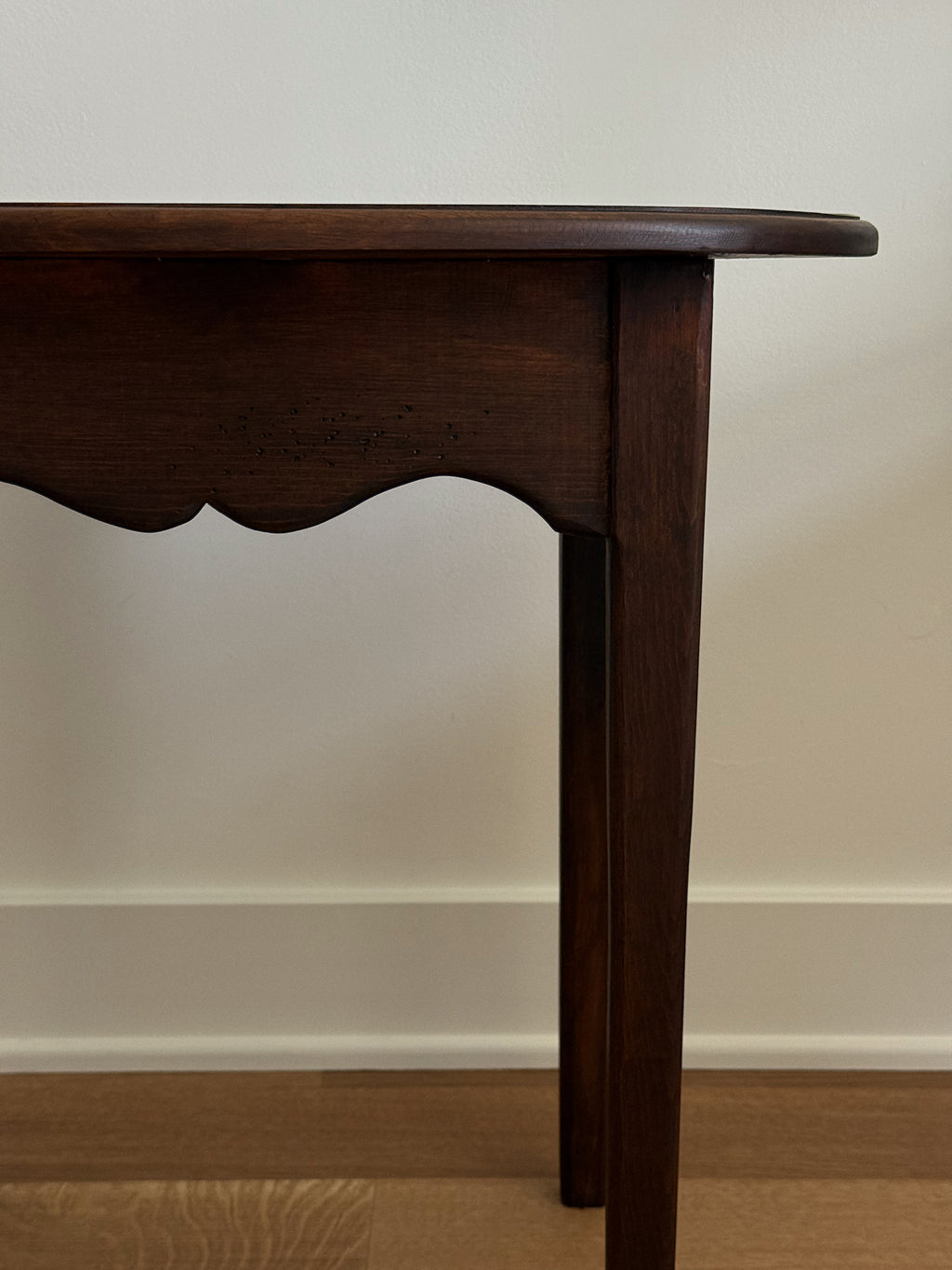 Vintage Pine Oval Stand