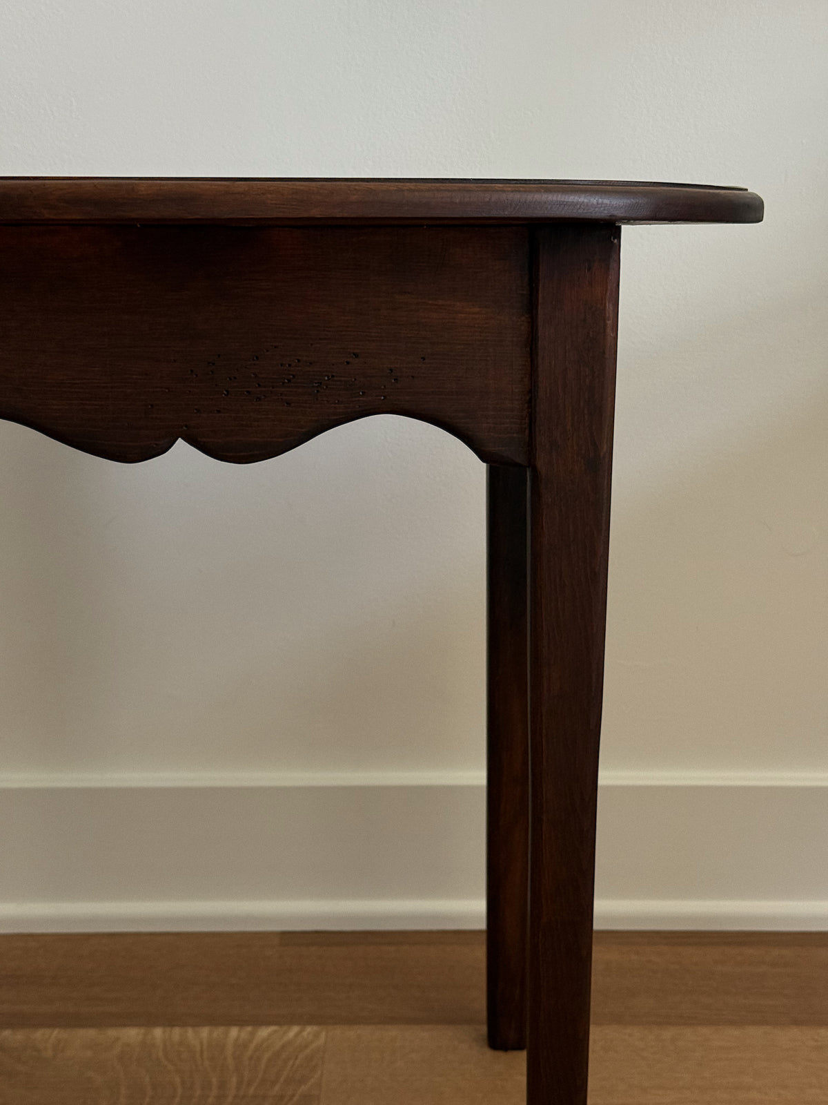 Vintage Pine Oval Stand