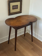Rare Antique Art Nouveau Oak Stand