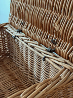 Vintage French Picnic Basket