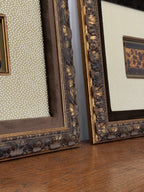 Custom Framed Antique French Architectural Tile