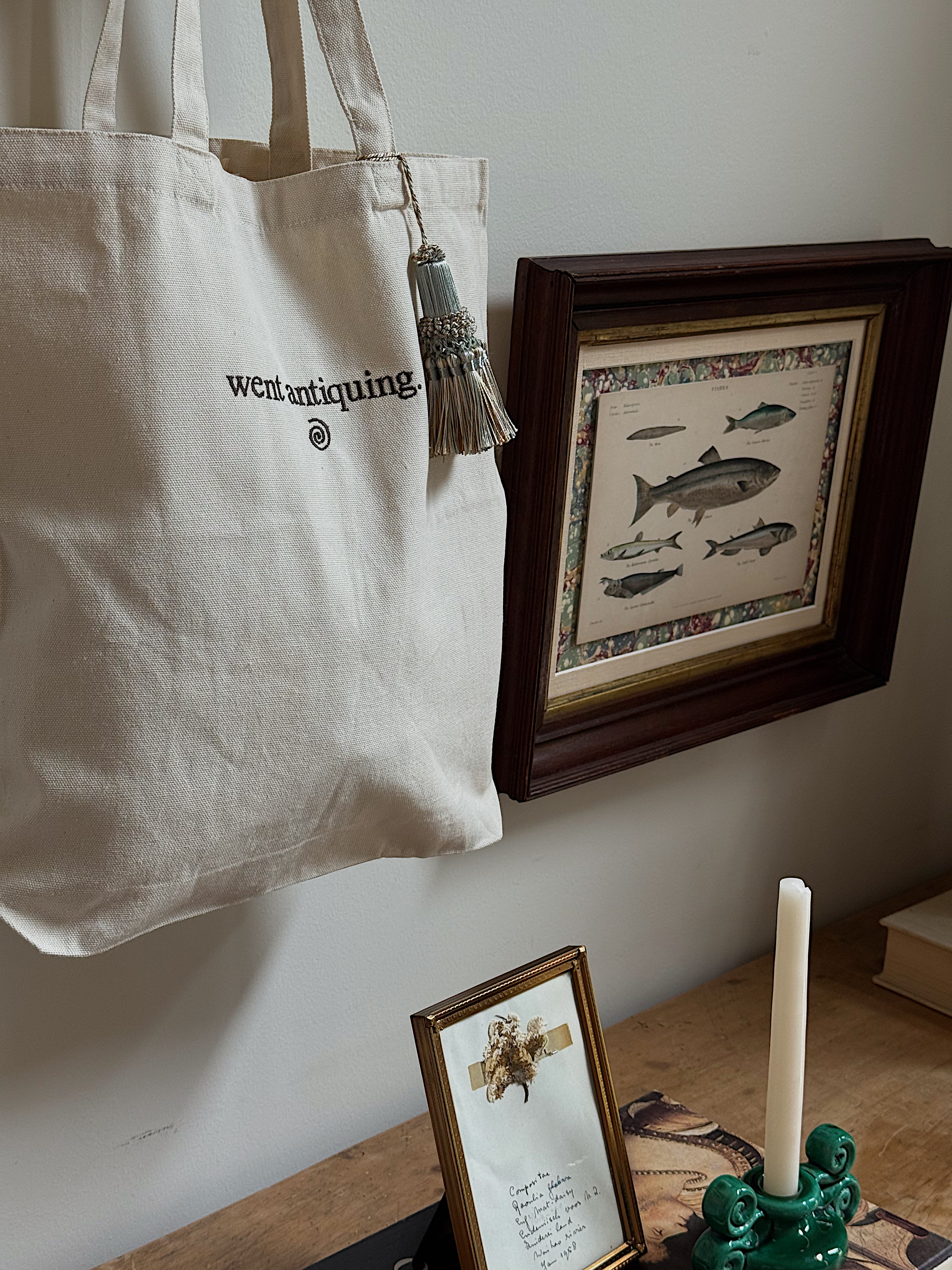 "Went Antiquing" Tote
