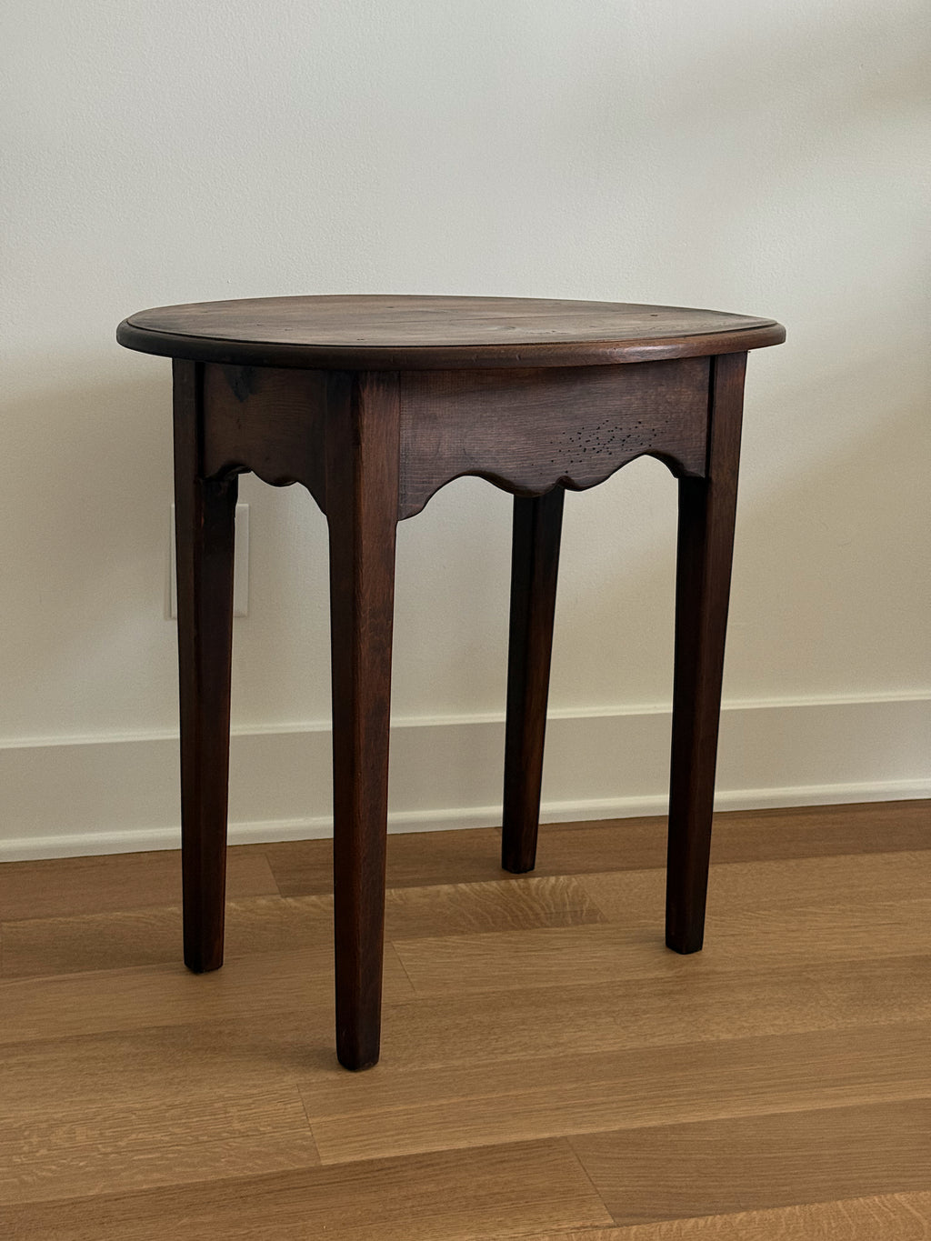 Vintage Pine Oval Stand