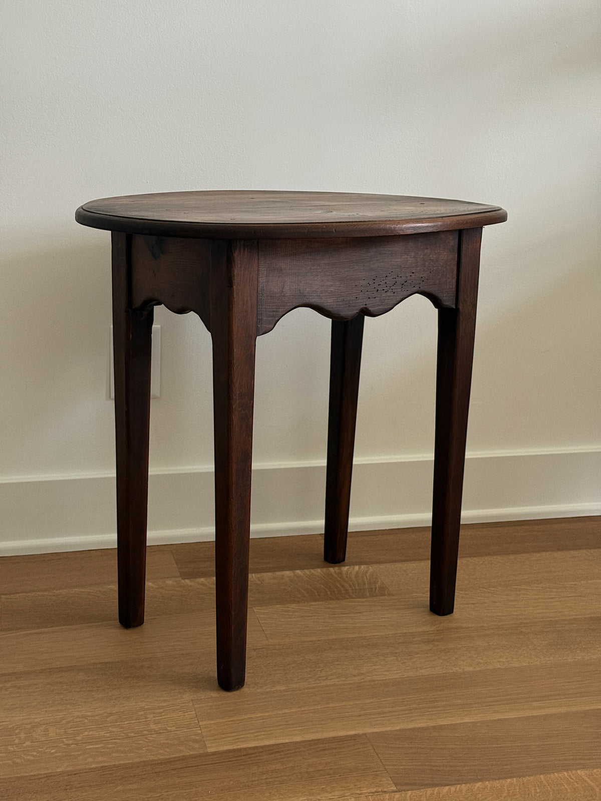 Vintage Pine Oval Stand