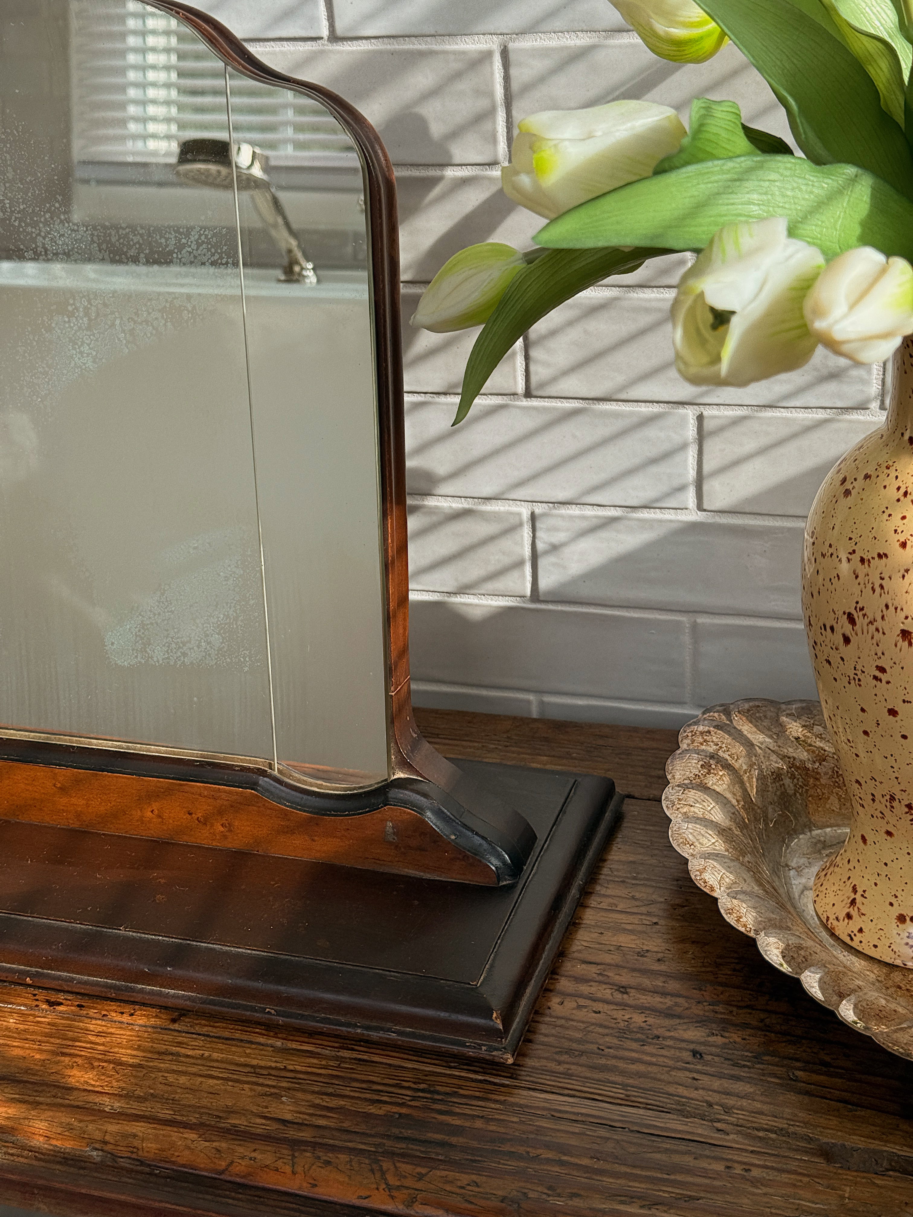 Antique Art Deco Vanity Mirror