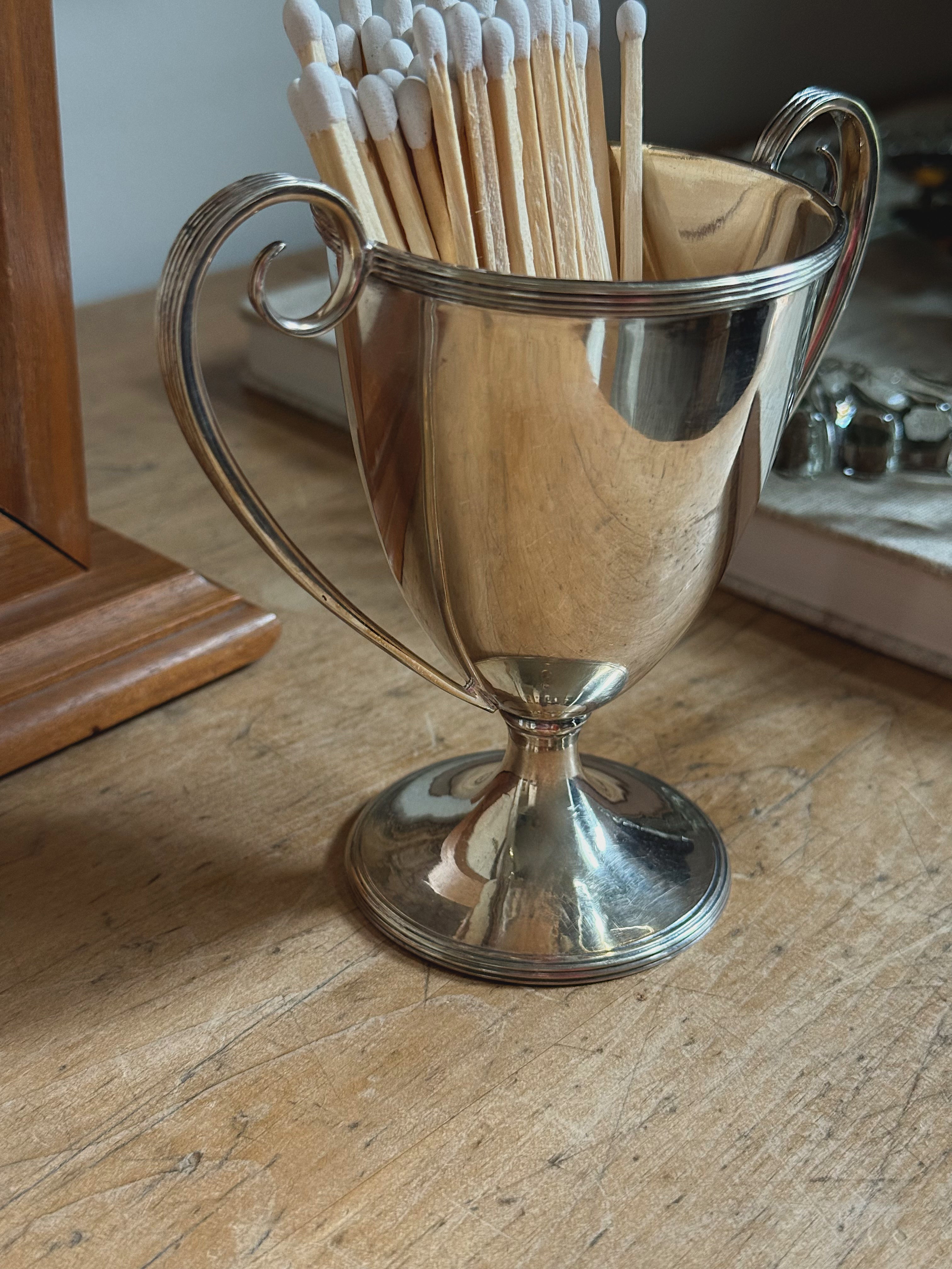 Vintage Silver Plate Trophy Cup