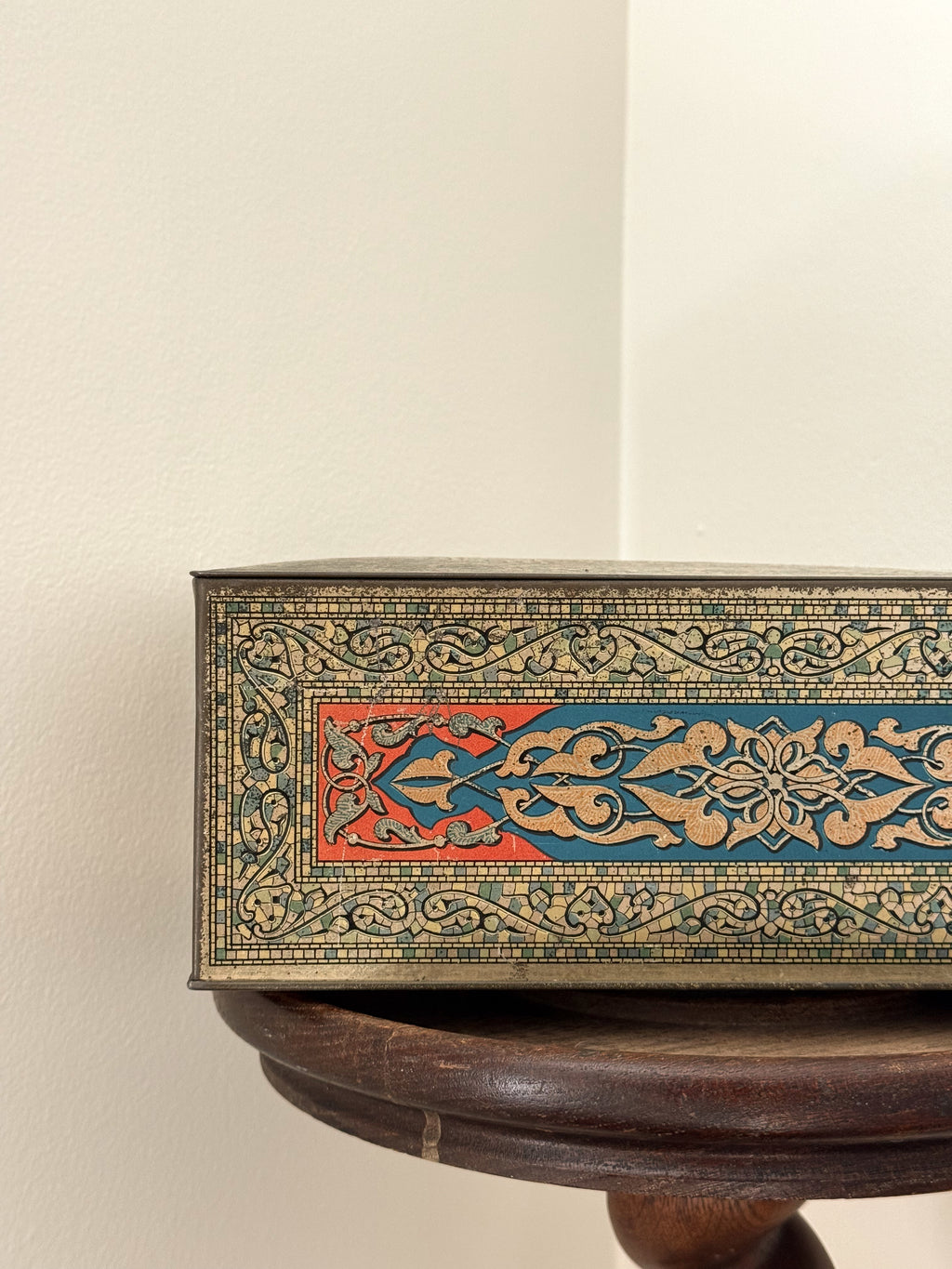 Art Deco Mosaic Tin Box