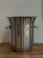 Vintage Pewter Fluted Champagne Bucket