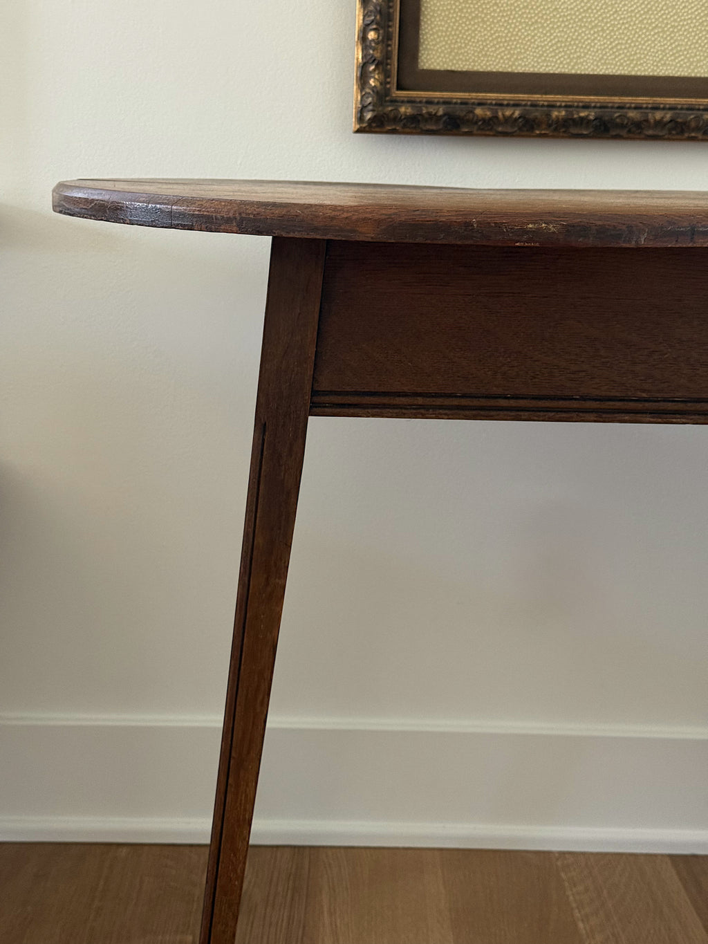 Rare Antique Art Nouveau Oak Stand