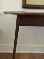 Rare Antique Art Nouveau Oak Stand