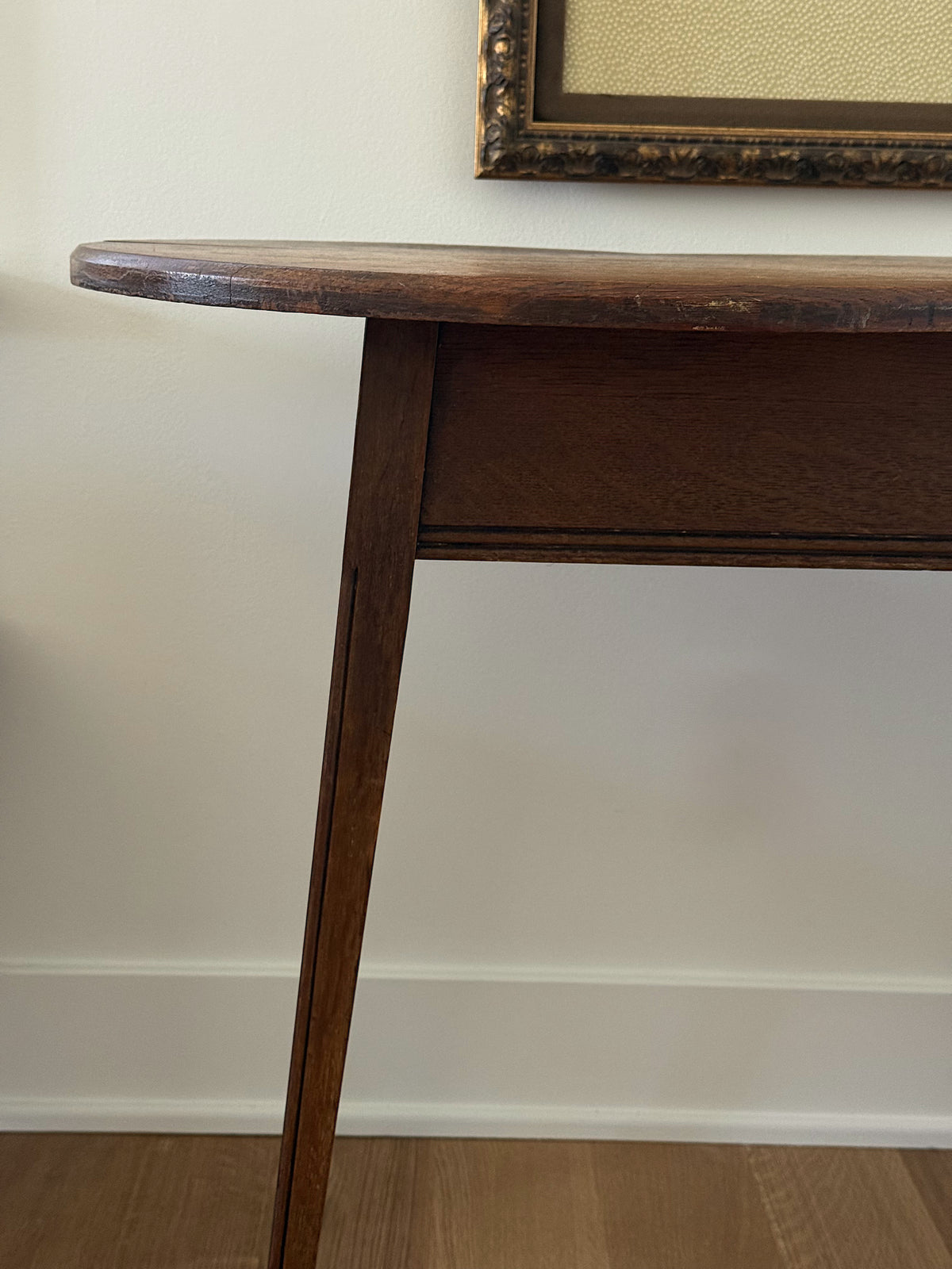 Rare Antique Art Nouveau Oak Stand