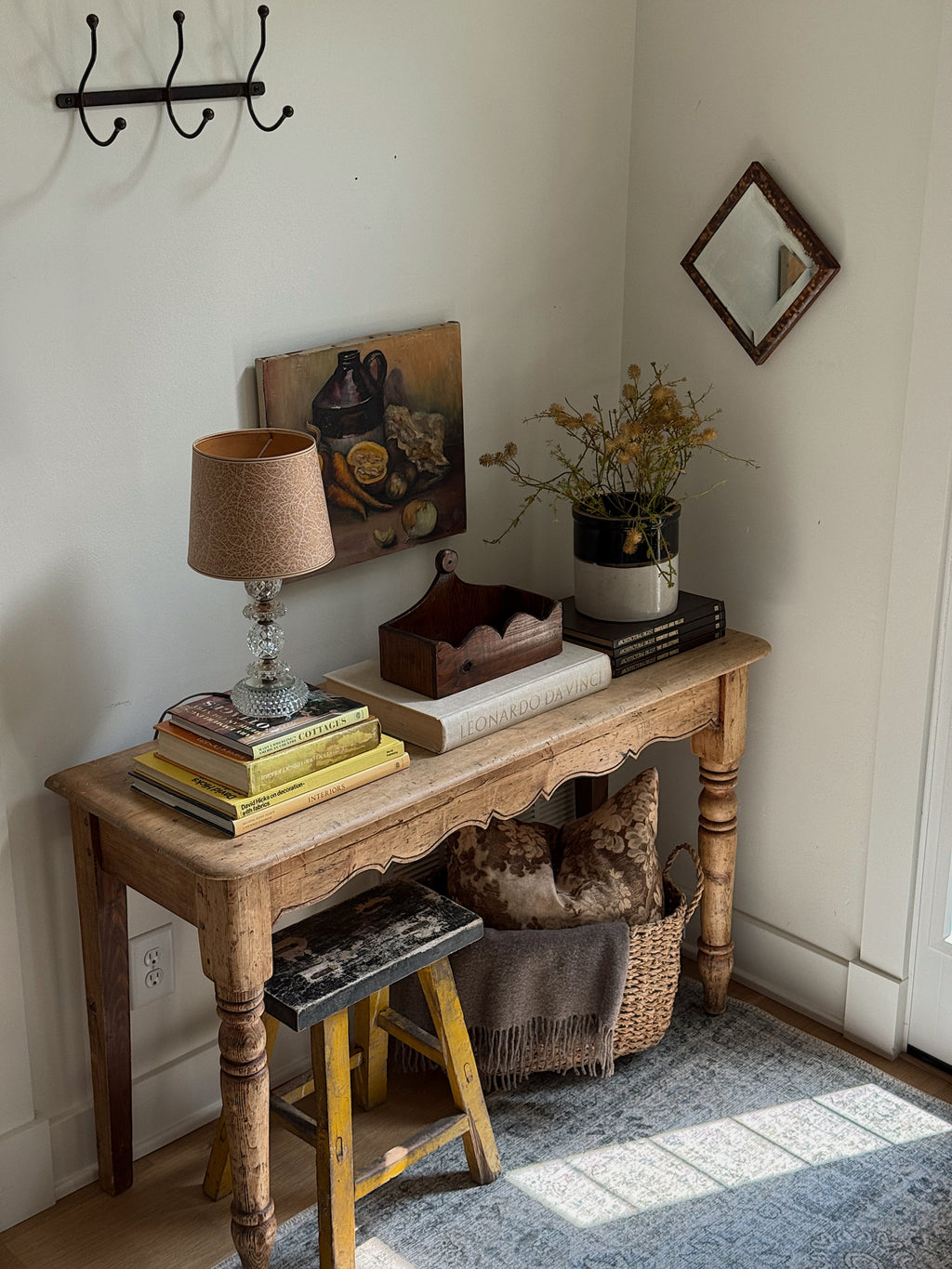 Antique Wooden Wall Box
