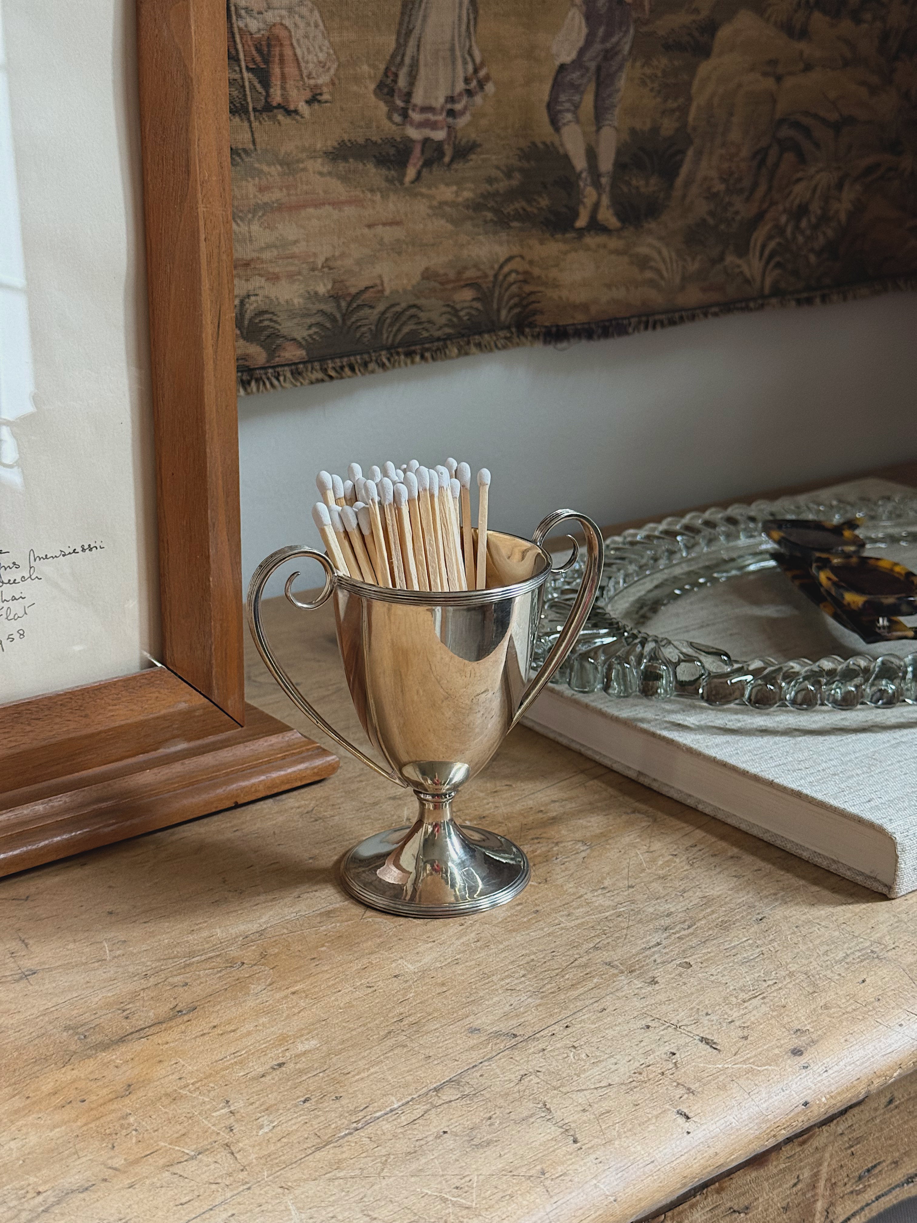 Vintage Silver Plate Trophy Cup