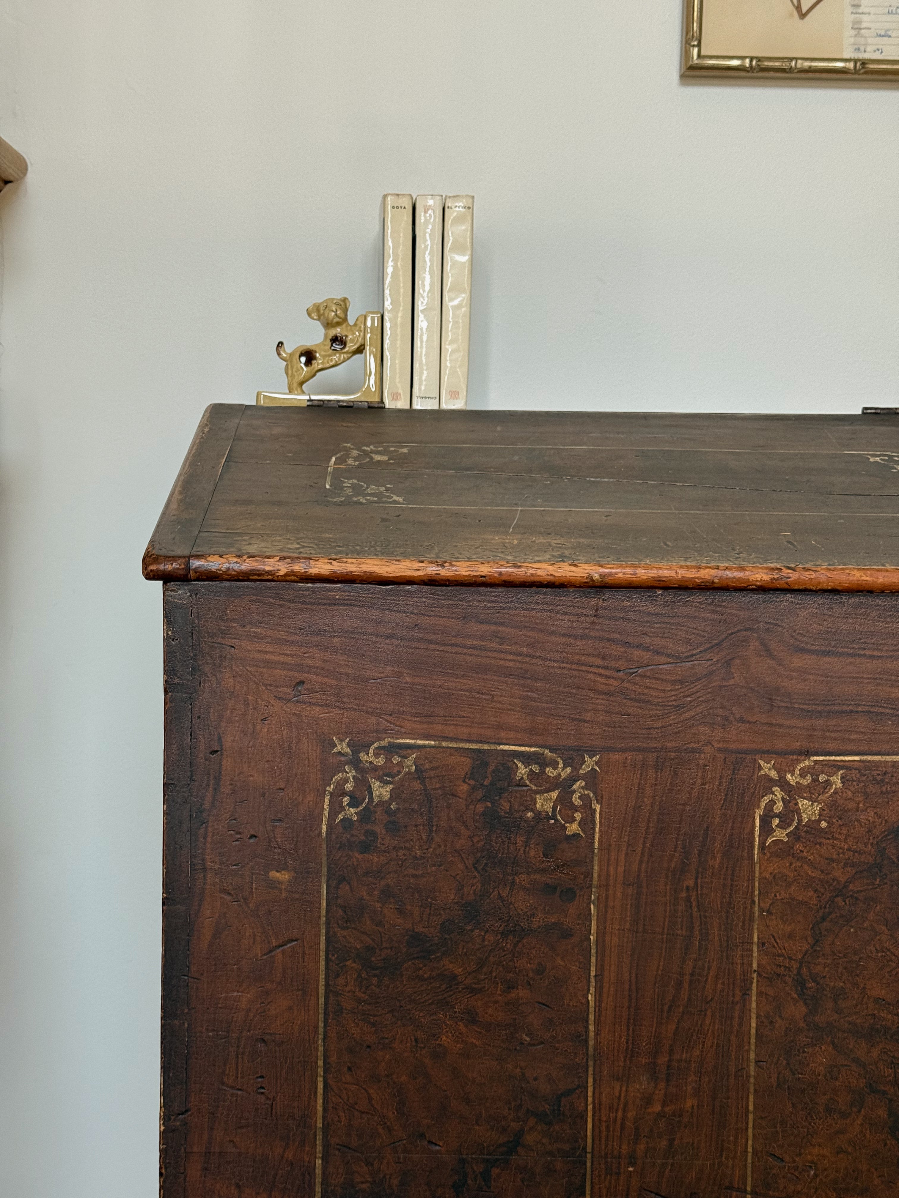 Hand-Painted Chest Circa 1790
