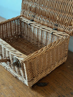 Vintage French Picnic Basket