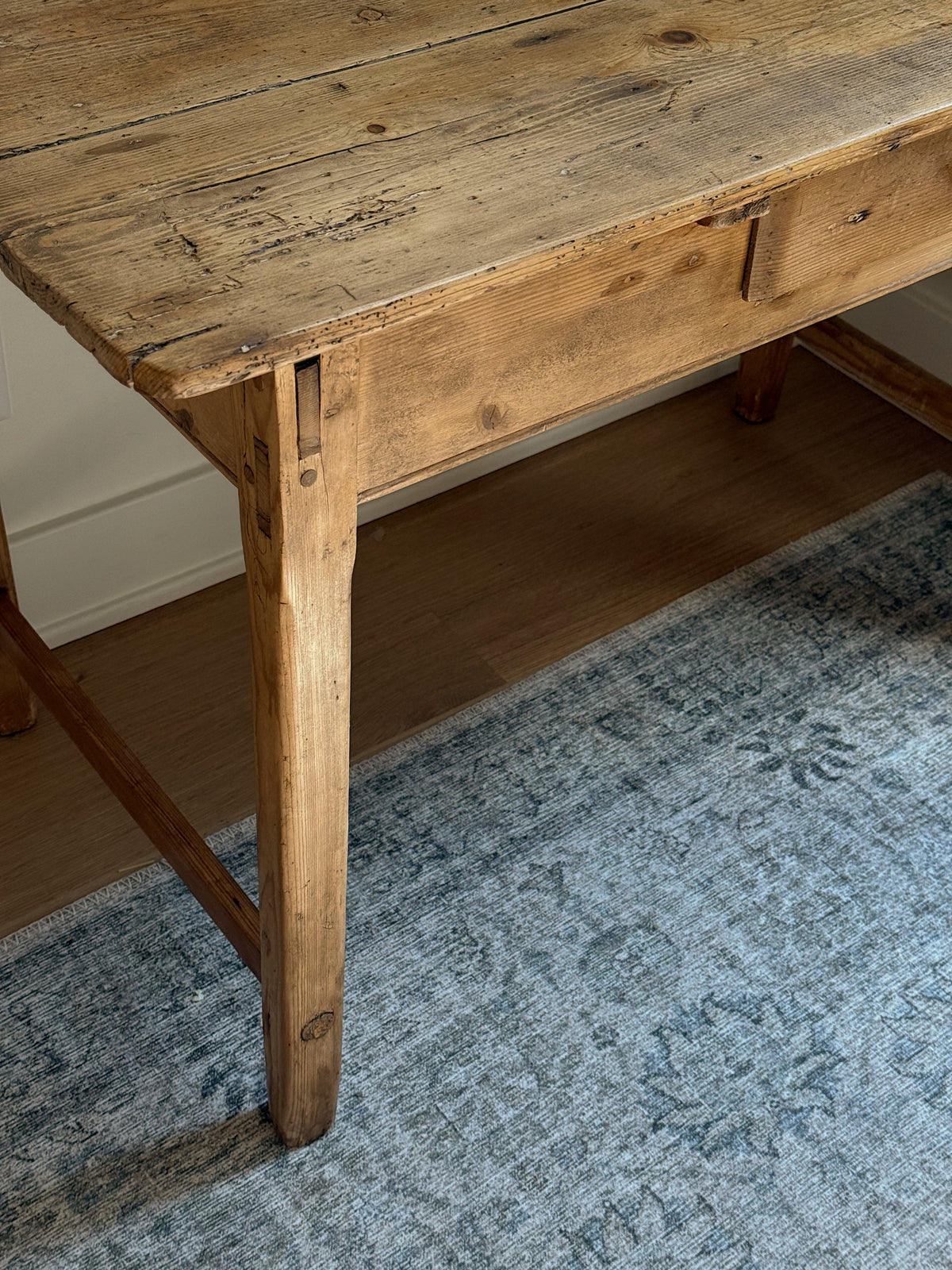 Antique 19th-Century English Pine Desk