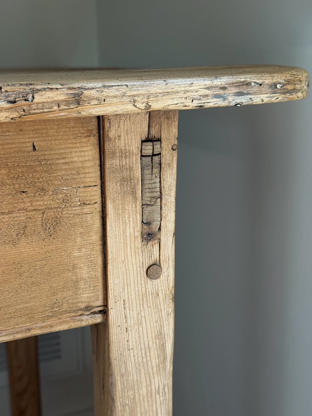 Antique 19th-Century English Pine Desk