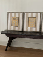 Set of Four Antique French Lace Sample Frames