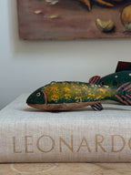 Pair of Authentic American Folk Art Fish Spearing Decoys