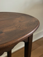 Vintage Pine Oval Stand