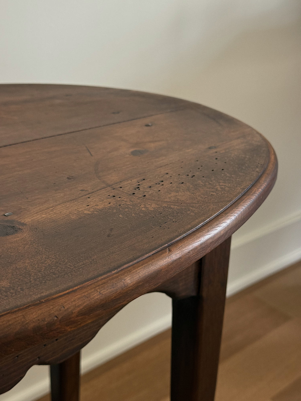 Vintage Pine Oval Stand