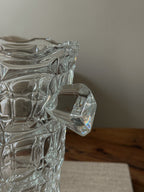 Vintage Block-Cut Crystal Ice Bucket