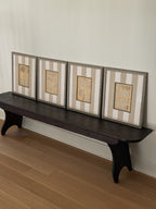 Set of Four Antique French Lace Sample Frames