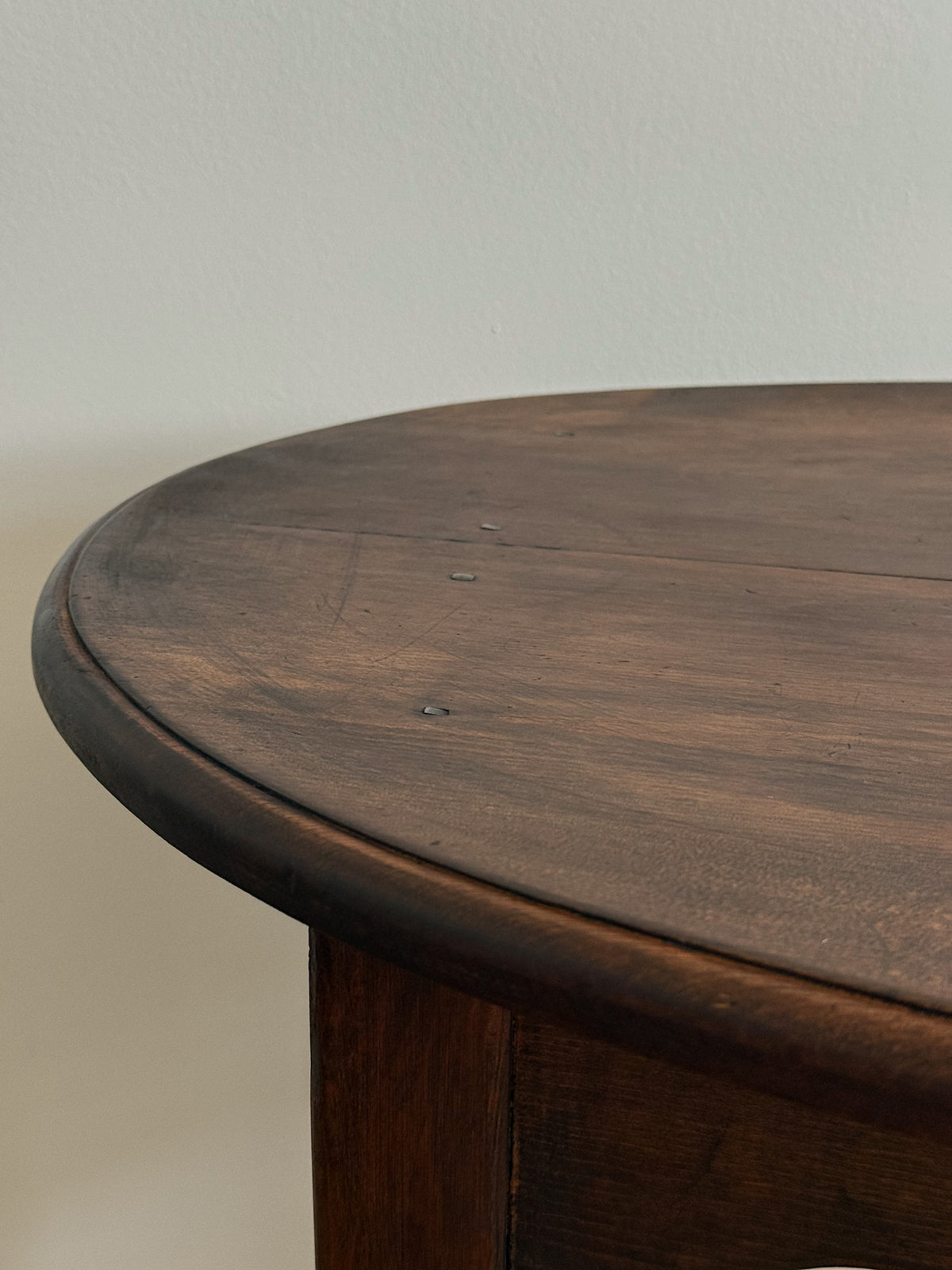 Vintage Pine Oval Stand