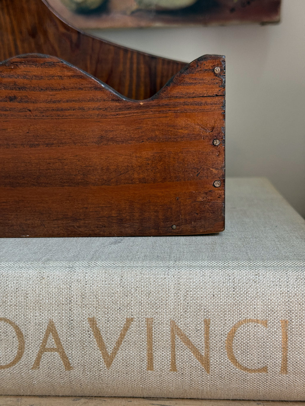 Antique Wooden Wall Box