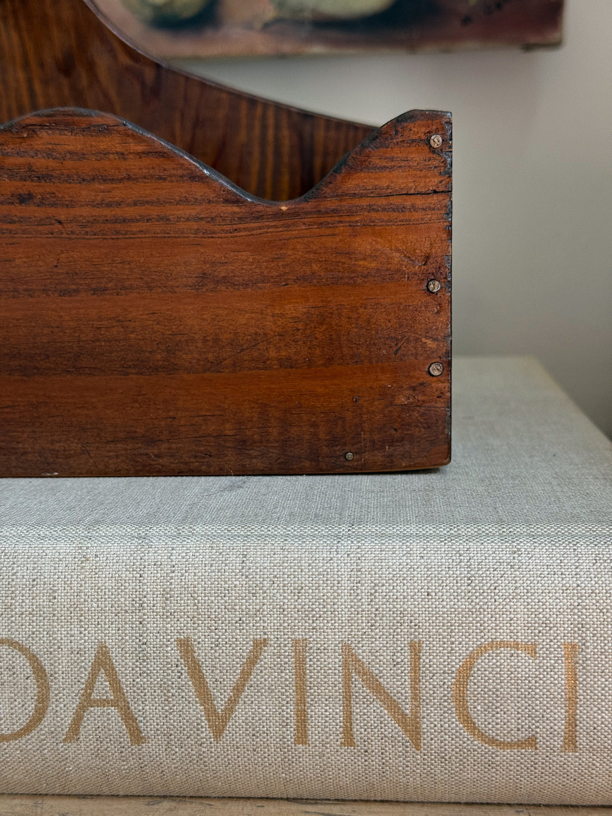 Antique Wooden Wall Box