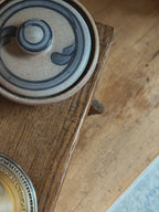 Vintage Hand Painted Stoneware Crock