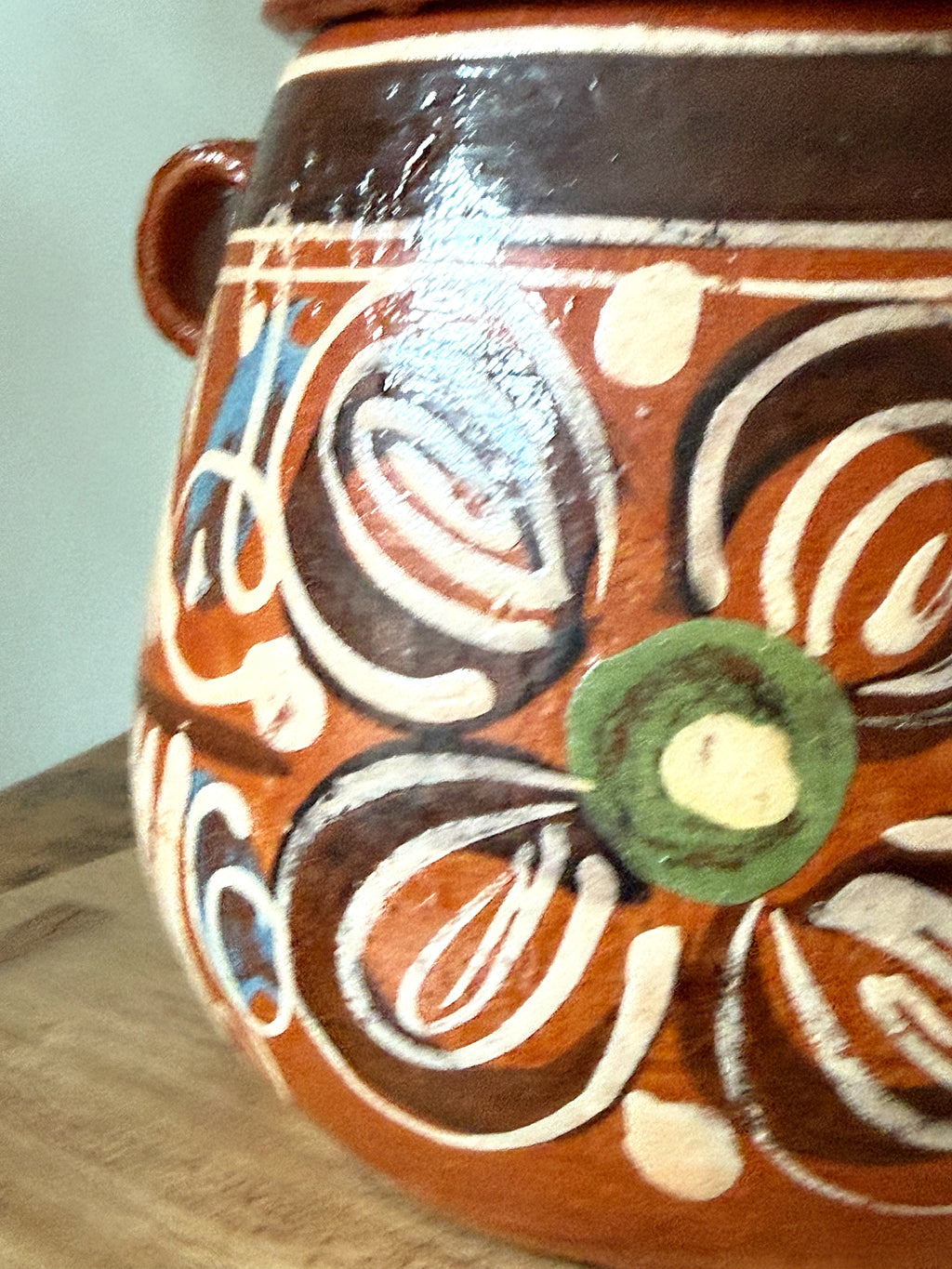 Vintage Mexican Hand-Painted Pottery
