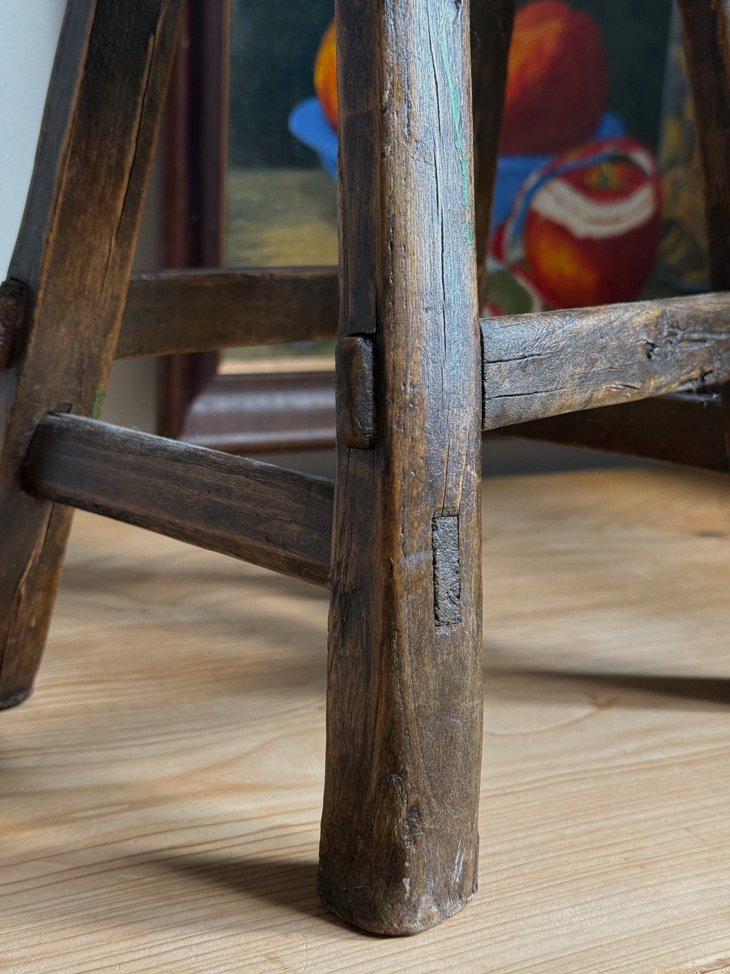 Antique Primitive Wood Riser