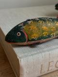 Pair of Authentic American Folk Art Fish Spearing Decoys