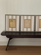 Set of Four Antique French Lace Sample Frames